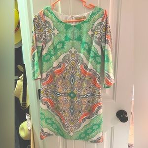 Banana Republic Medallion Dress Sz 0
